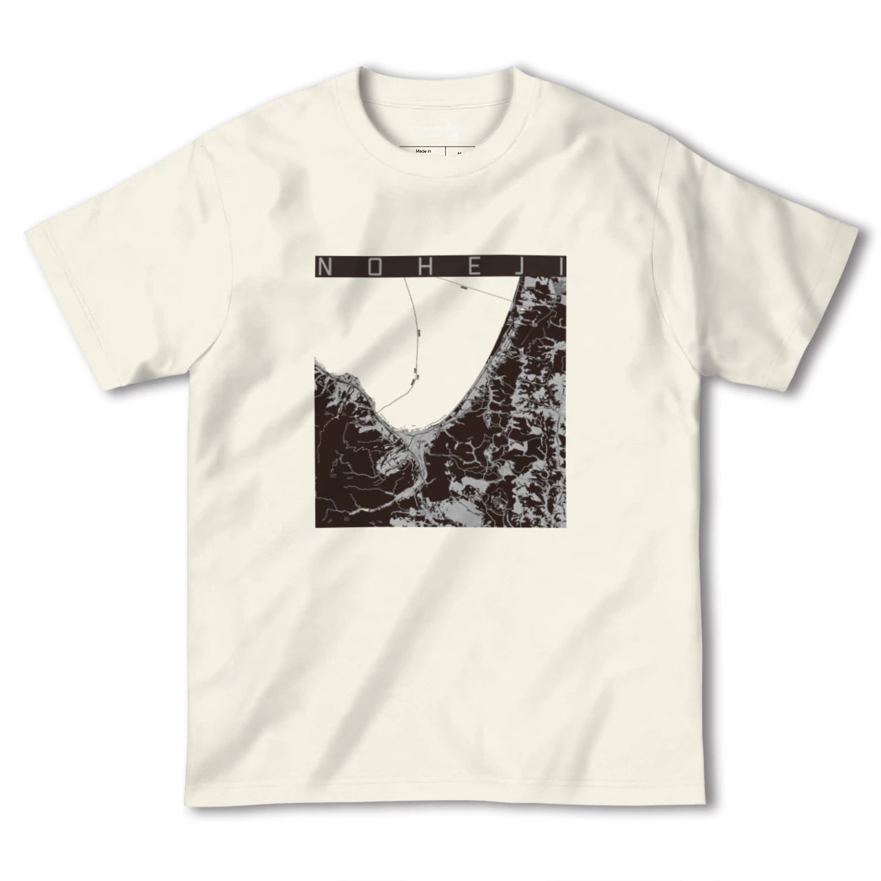 【野辺地(青森県)】地図柄ヘビーウェイトTシャツ