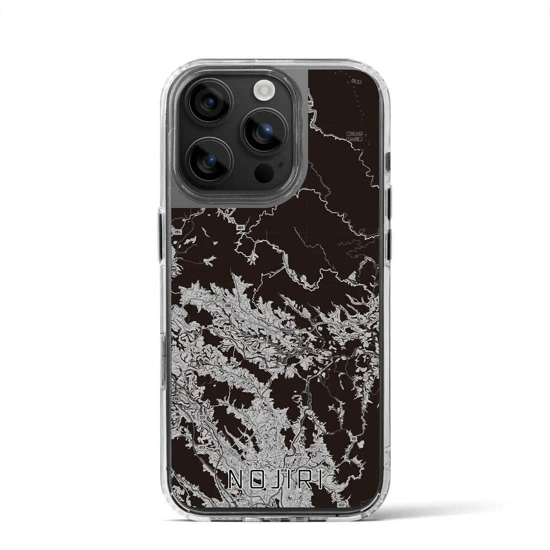 【野尻(宮崎県)】地図柄iPhoneケース(MagSafeタイプ)