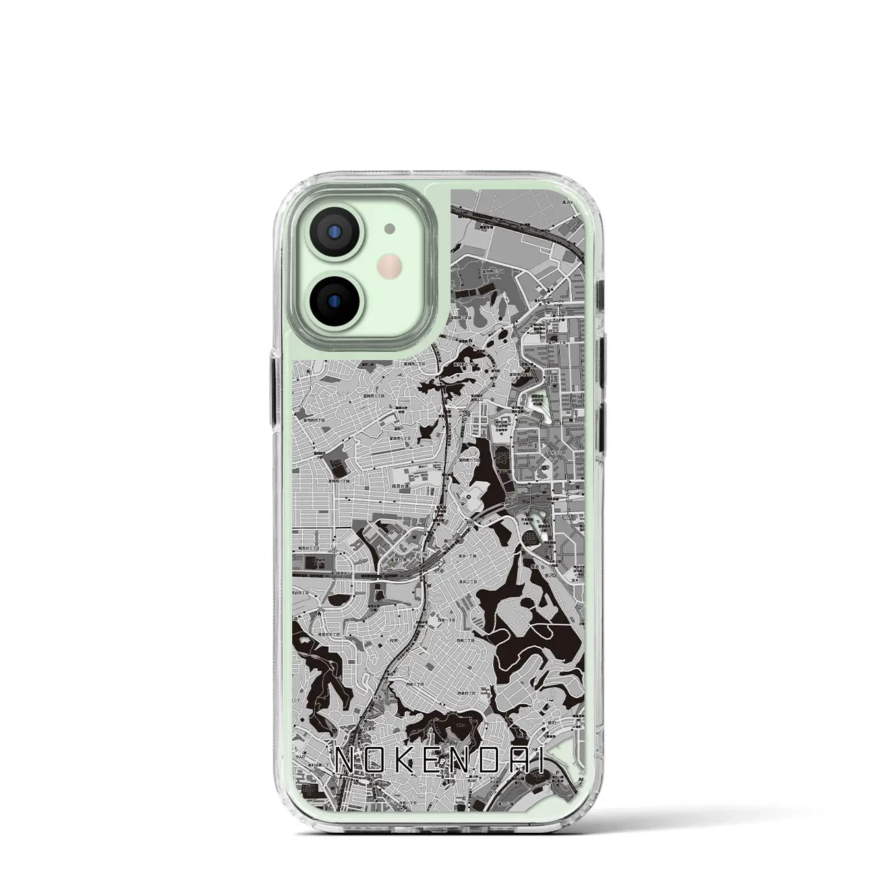 【能見台(神奈川県)】地図柄iPhoneケース(MagSafeタイプ)