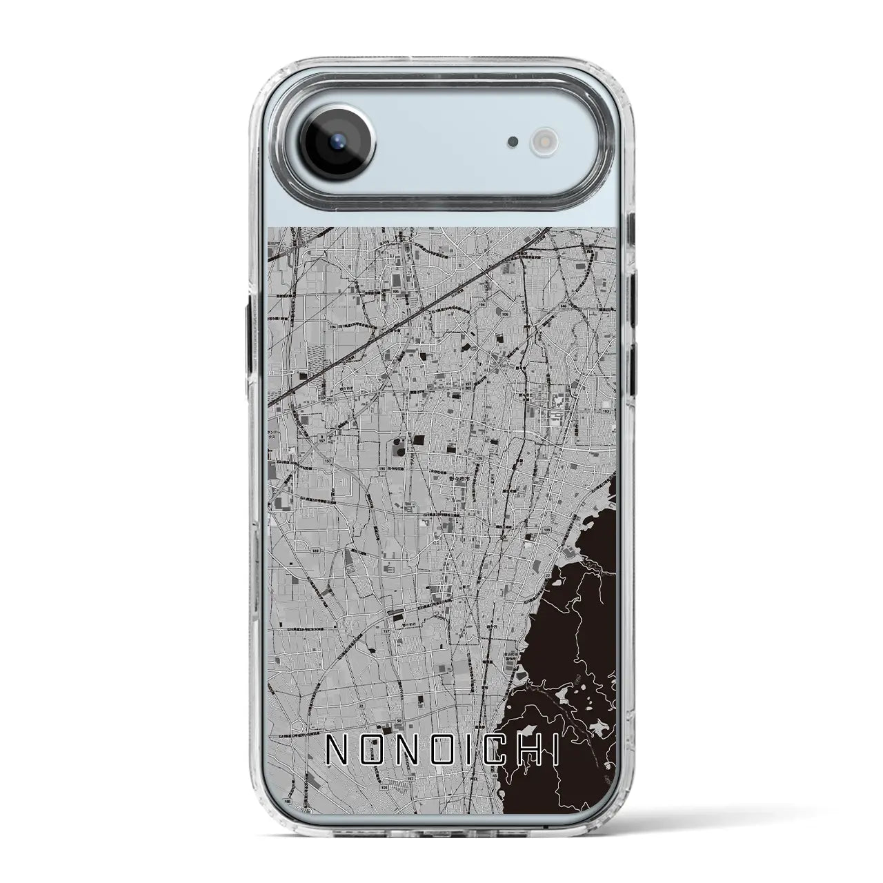 【野々市(石川県)】地図柄iPhoneケース(MagSafeタイプ)