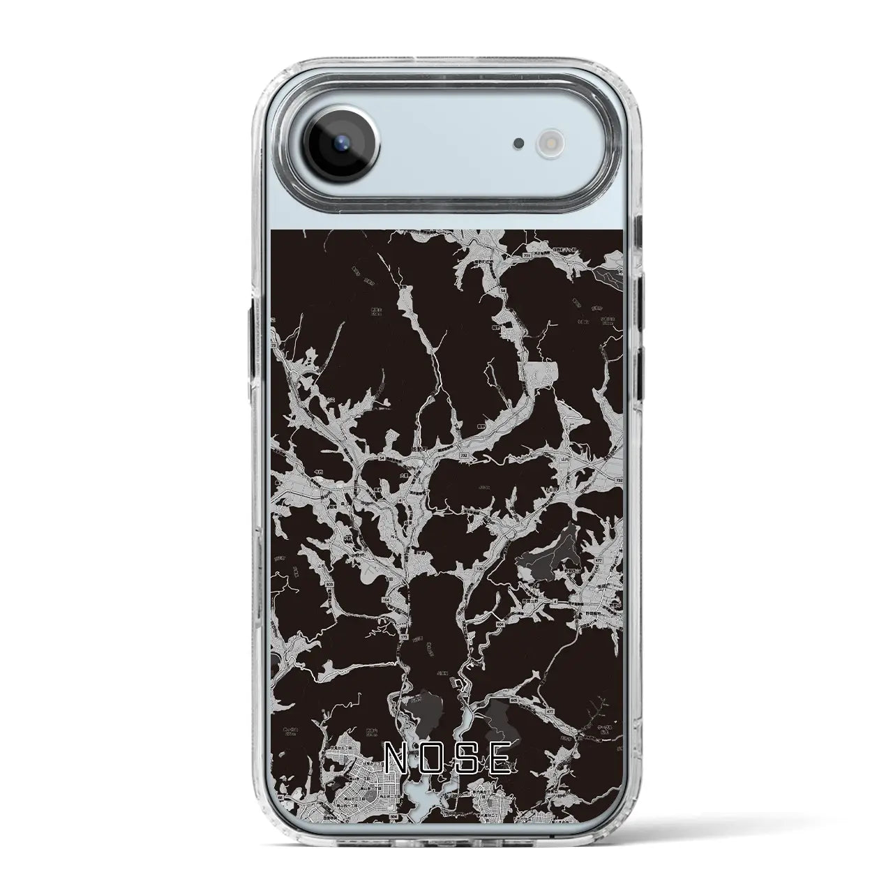 【能勢(大阪府)】地図柄iPhoneケース(MagSafeタイプ)