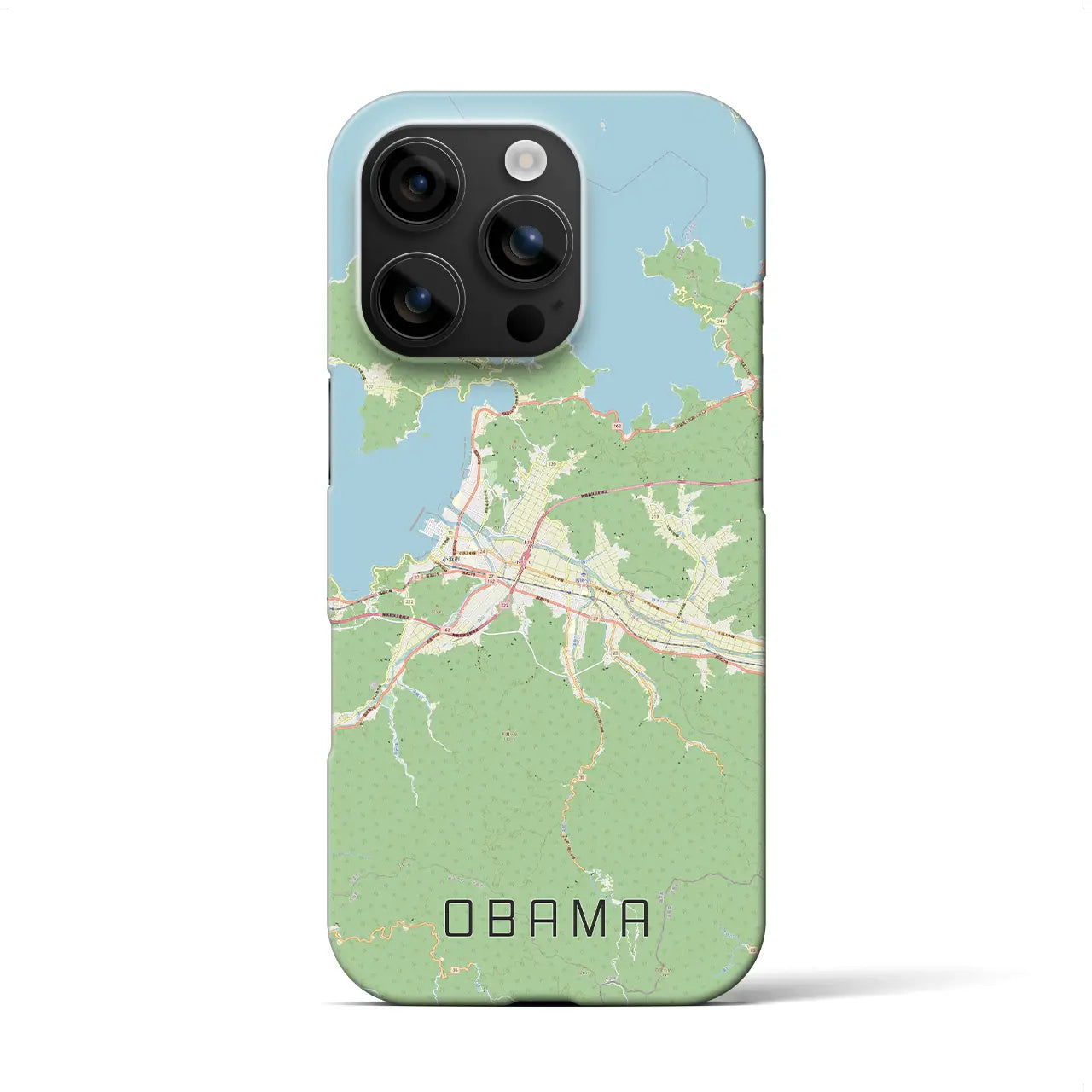 【小浜(福井県)】地図柄iPhoneケース(バックカバータイプ)