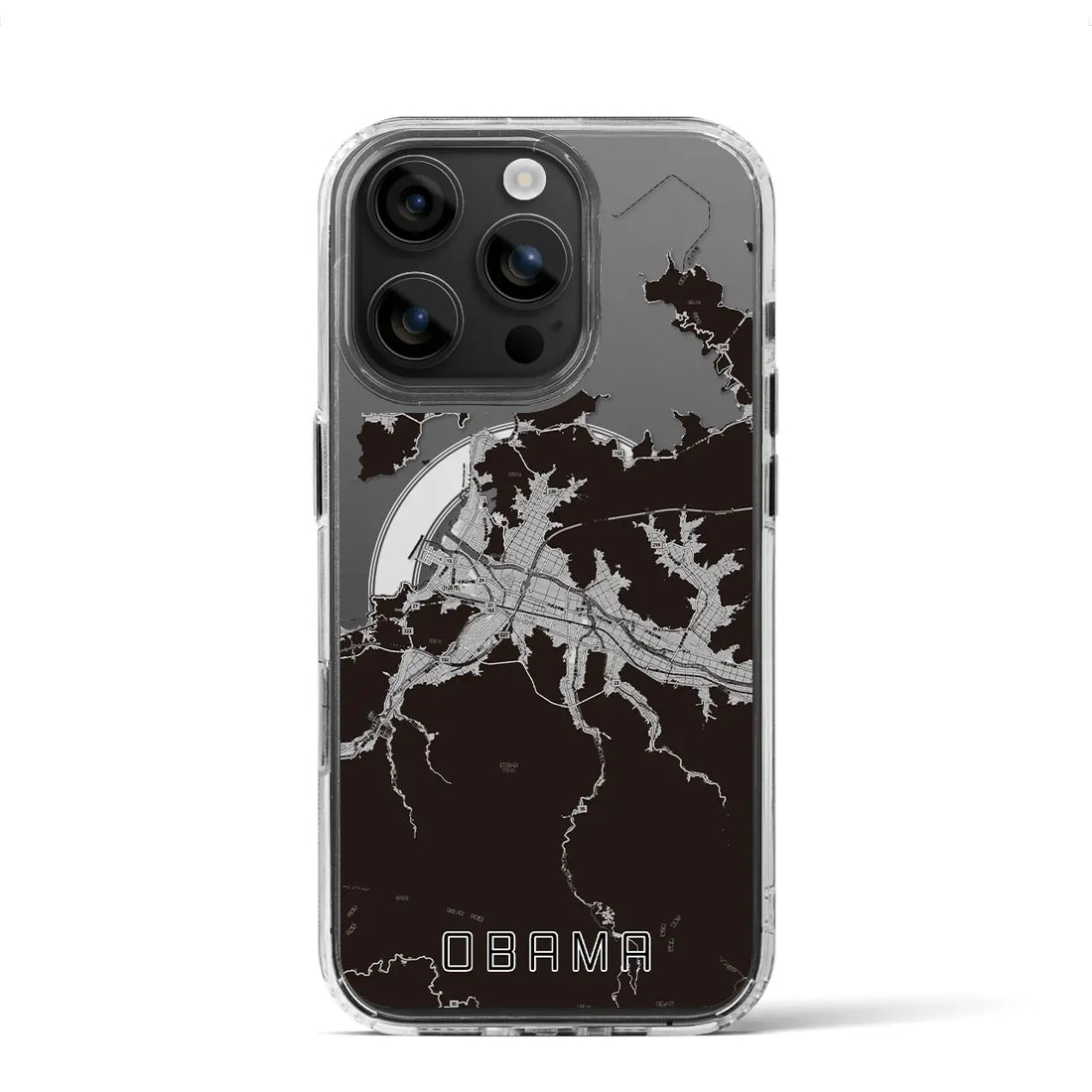 【小浜(福井県)】地図柄iPhoneケース(MagSafeタイプ)