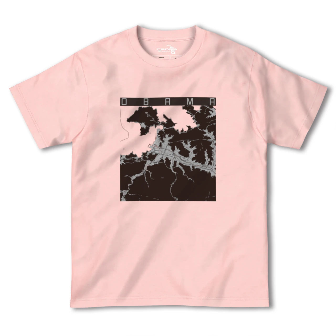 【小浜(福井県)】地図柄ヘビーウェイトTシャツ