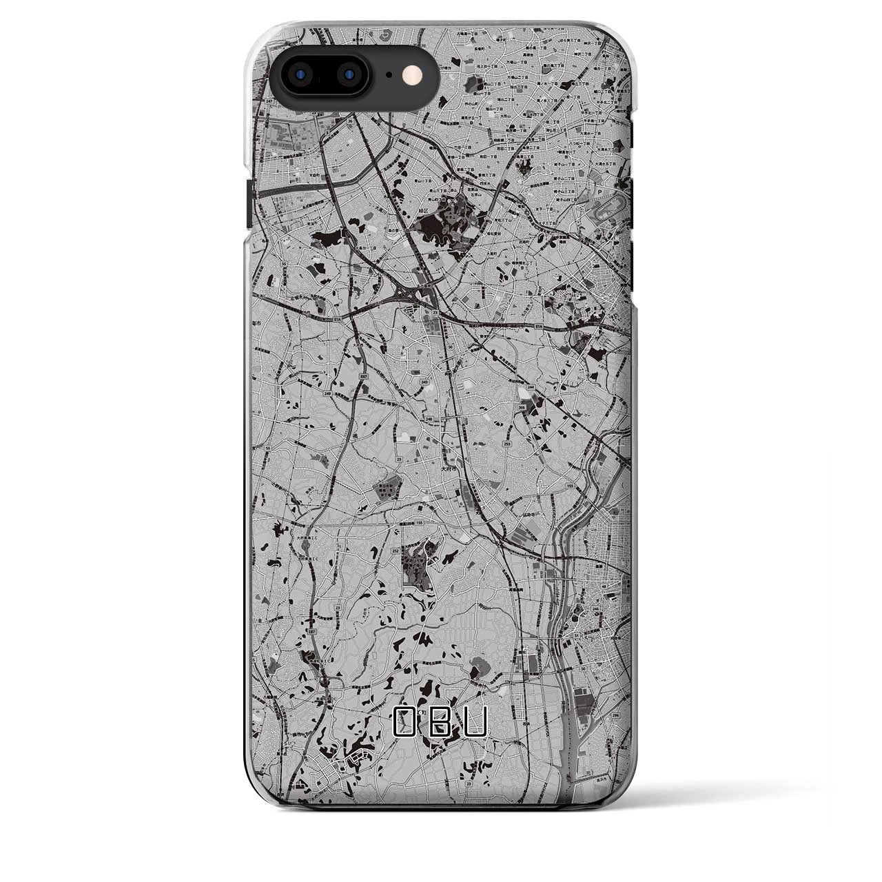 【大府(愛知県)】地図柄iPhoneケース(クリアタイプ)