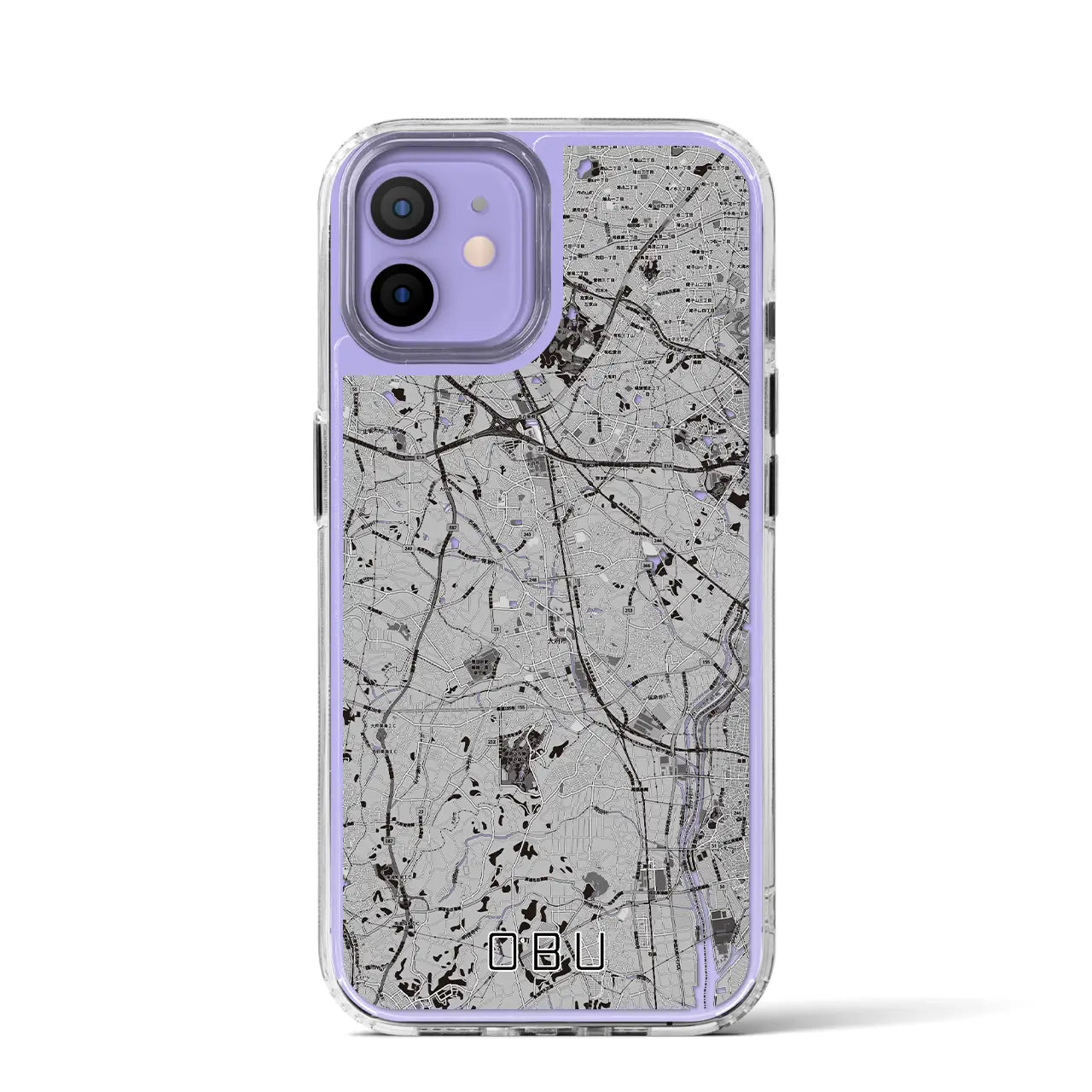 【大府(愛知県)】地図柄iPhoneケース(MagSafeタイプ)