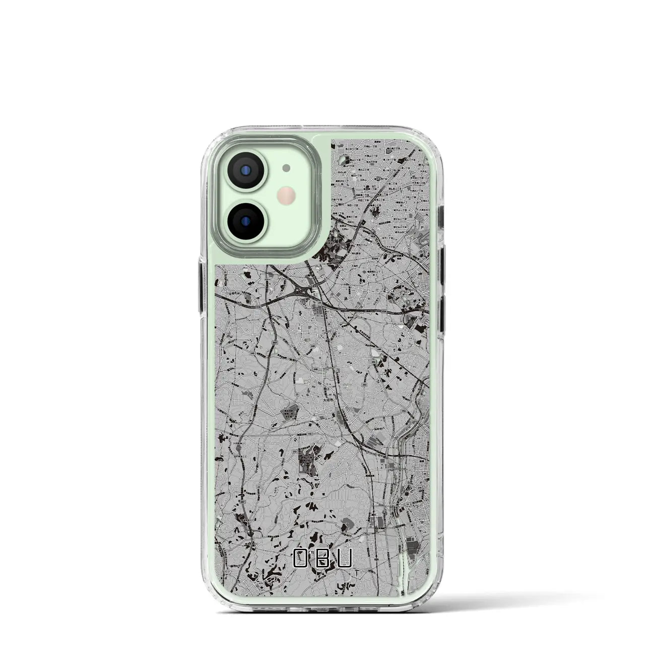 【大府(愛知県)】地図柄iPhoneケース(MagSafeタイプ)