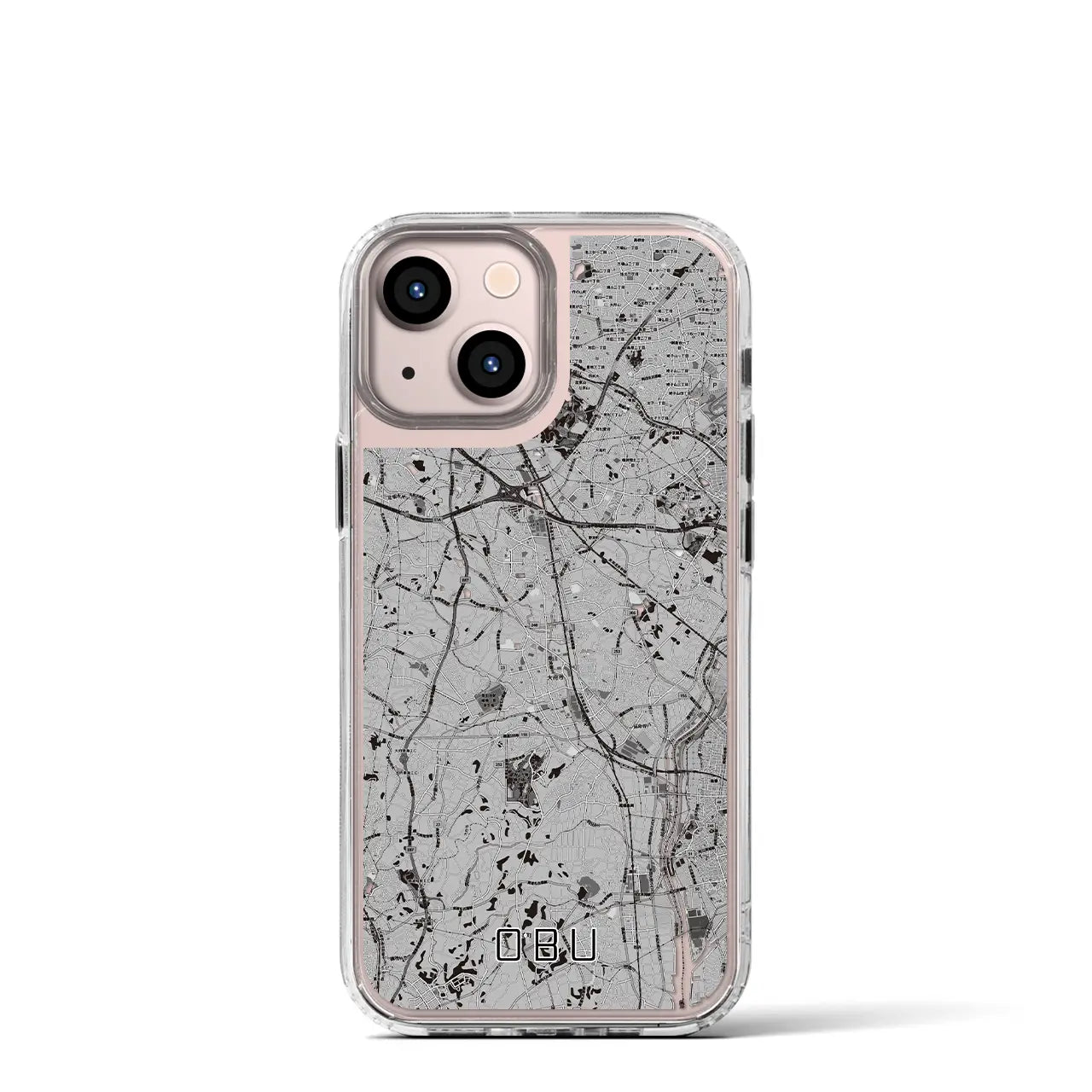 【大府(愛知県)】地図柄iPhoneケース(MagSafeタイプ)