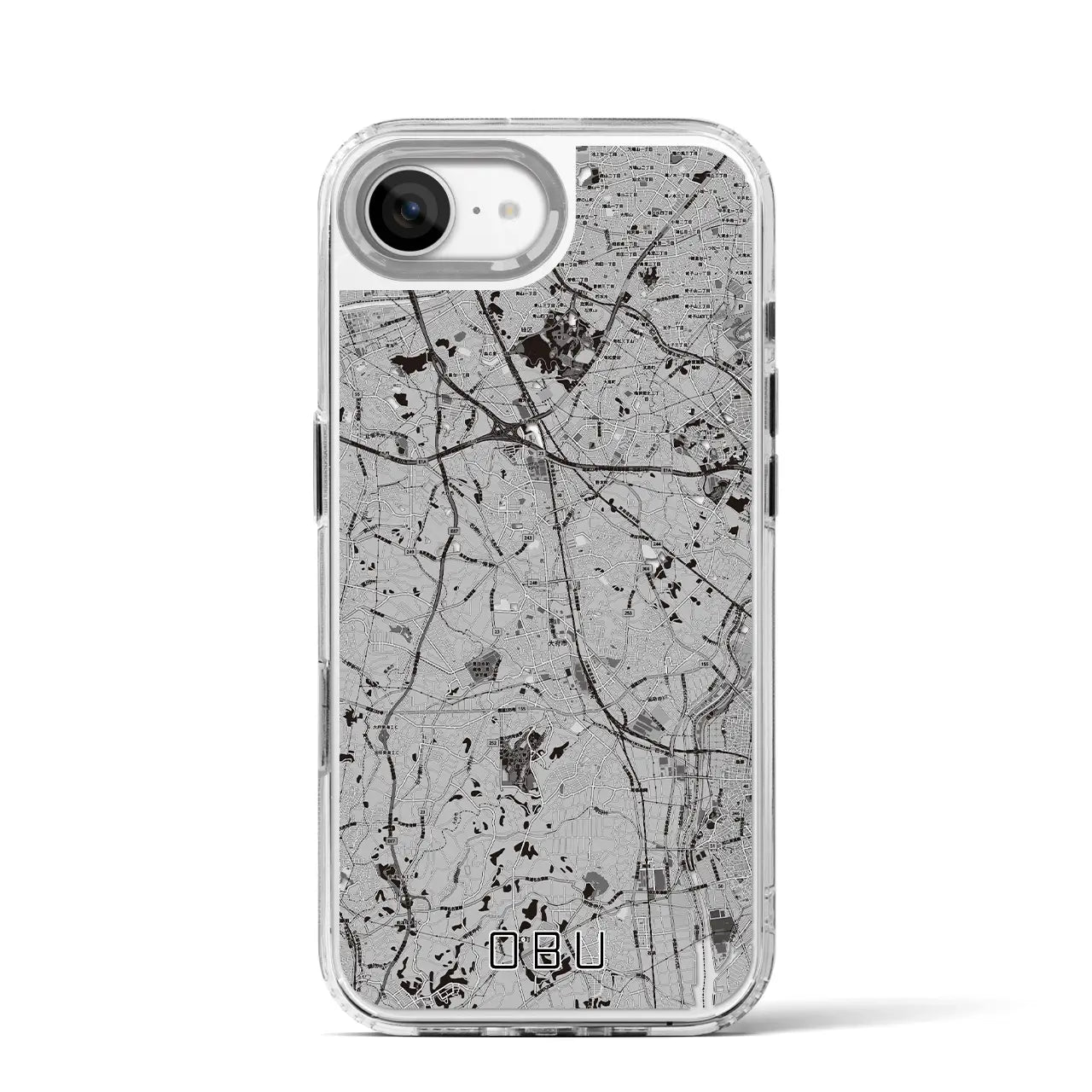 【大府(愛知県)】地図柄iPhoneケース(MagSafeタイプ)