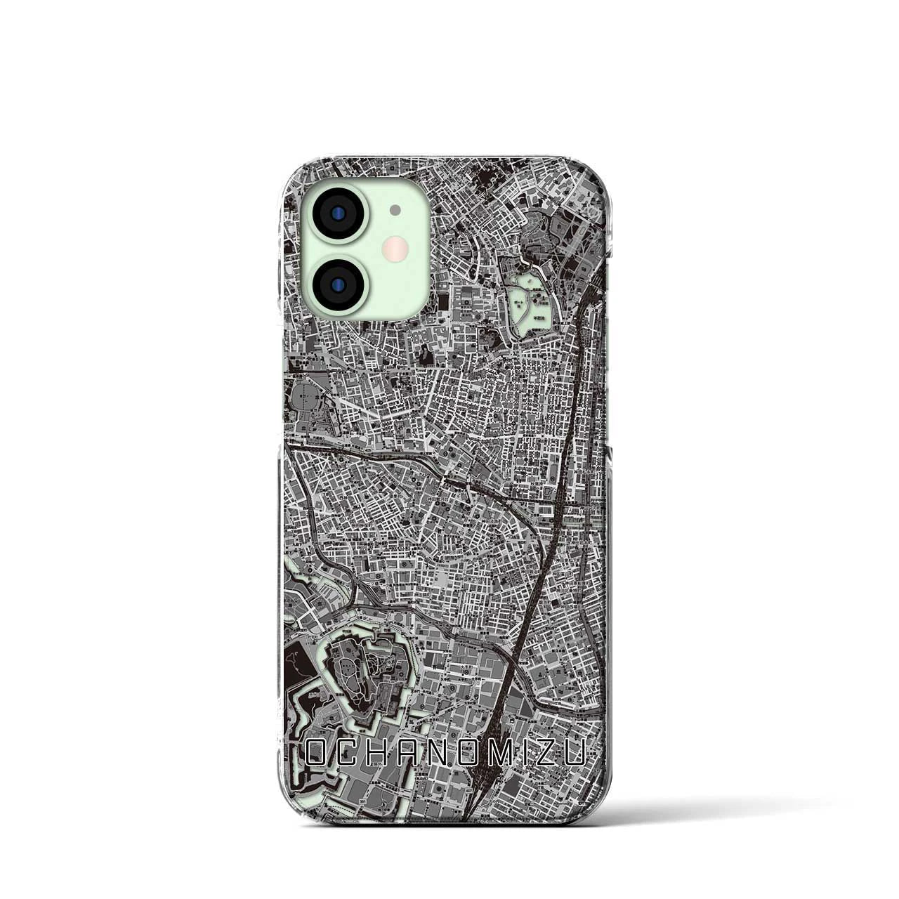 【御茶ノ水(東京都)】地図柄iPhoneケース(クリアタイプ)