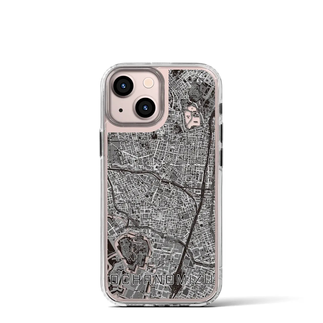 【御茶ノ水(東京都)】地図柄iPhoneケース(MagSafeタイプ)