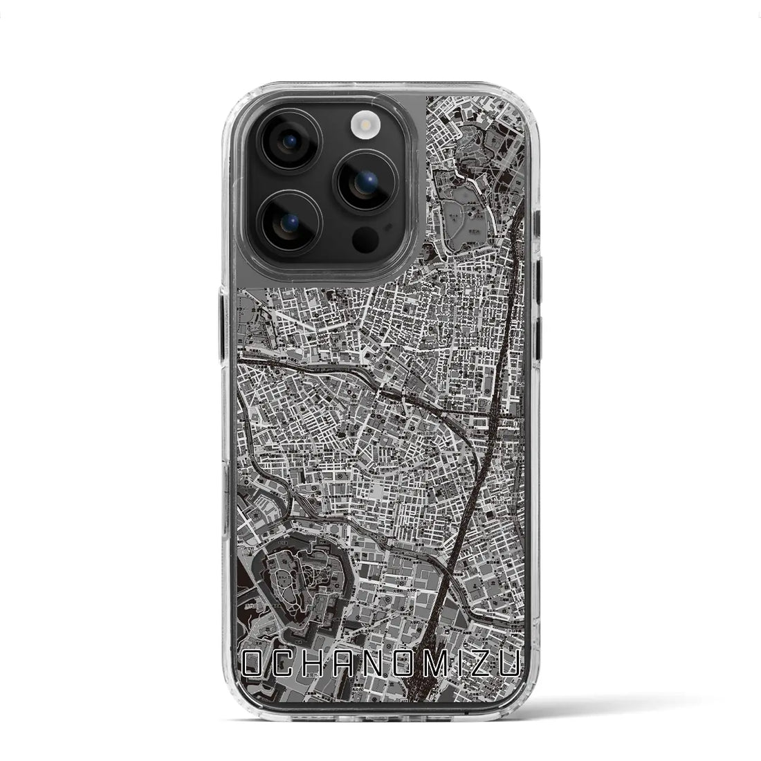 【御茶ノ水(東京都)】地図柄iPhoneケース(MagSafeタイプ)