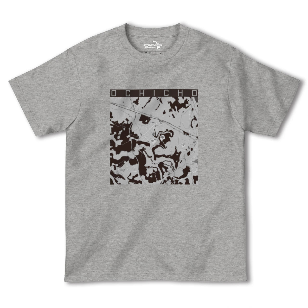 【越智町(千葉県)】地図柄ヘビーウェイトTシャツ