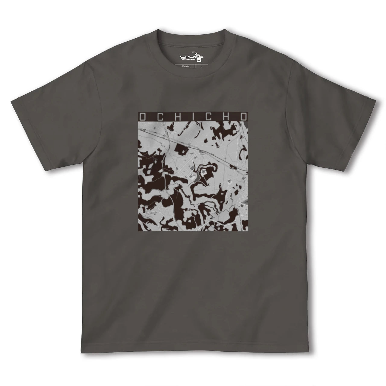 【越智町(千葉県)】地図柄ヘビーウェイトTシャツ