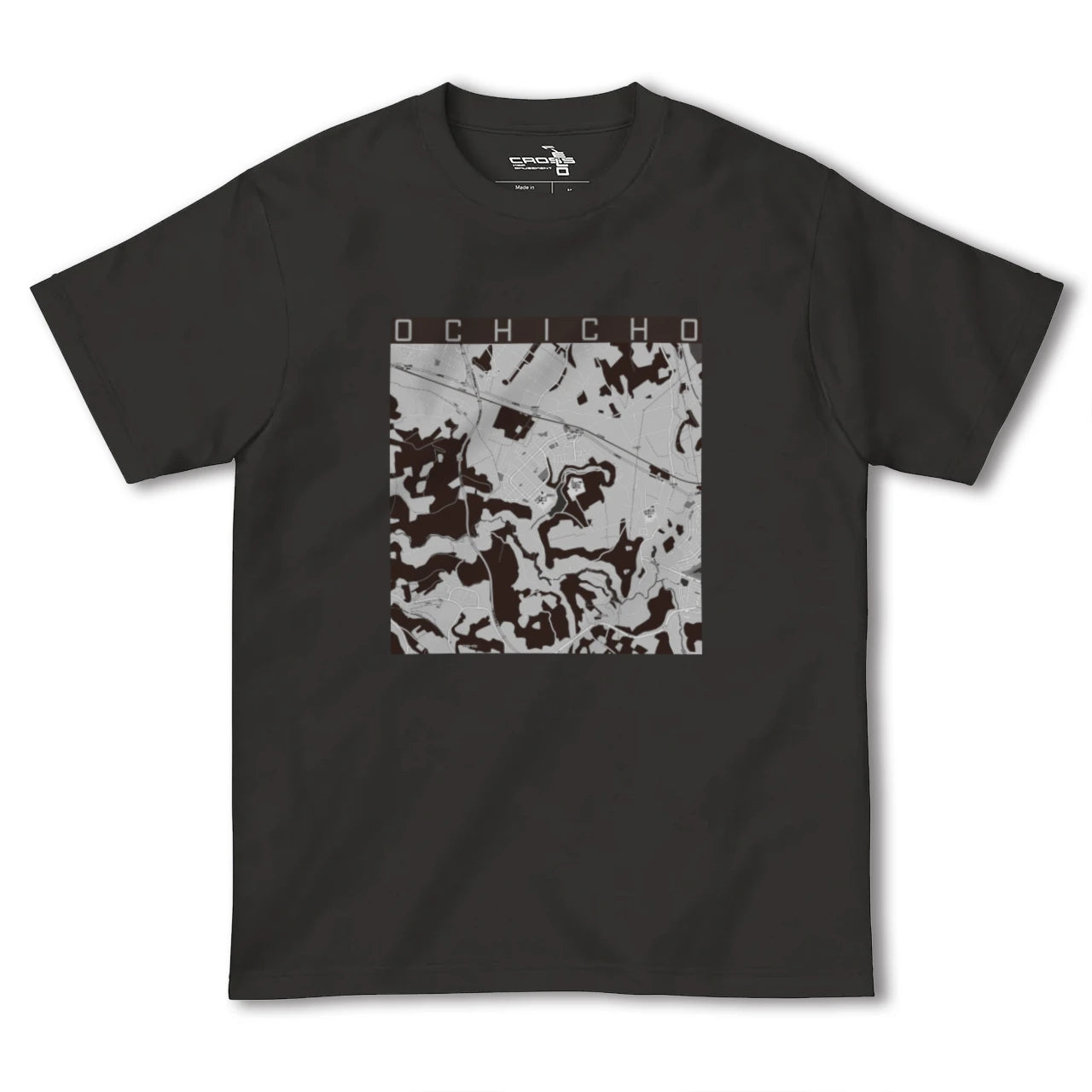 【越智町(千葉県)】地図柄ヘビーウェイトTシャツ