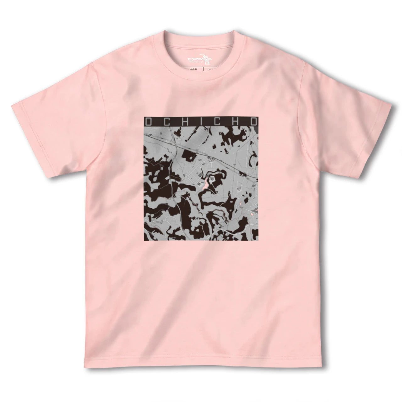 【越智町(千葉県)】地図柄ヘビーウェイトTシャツ