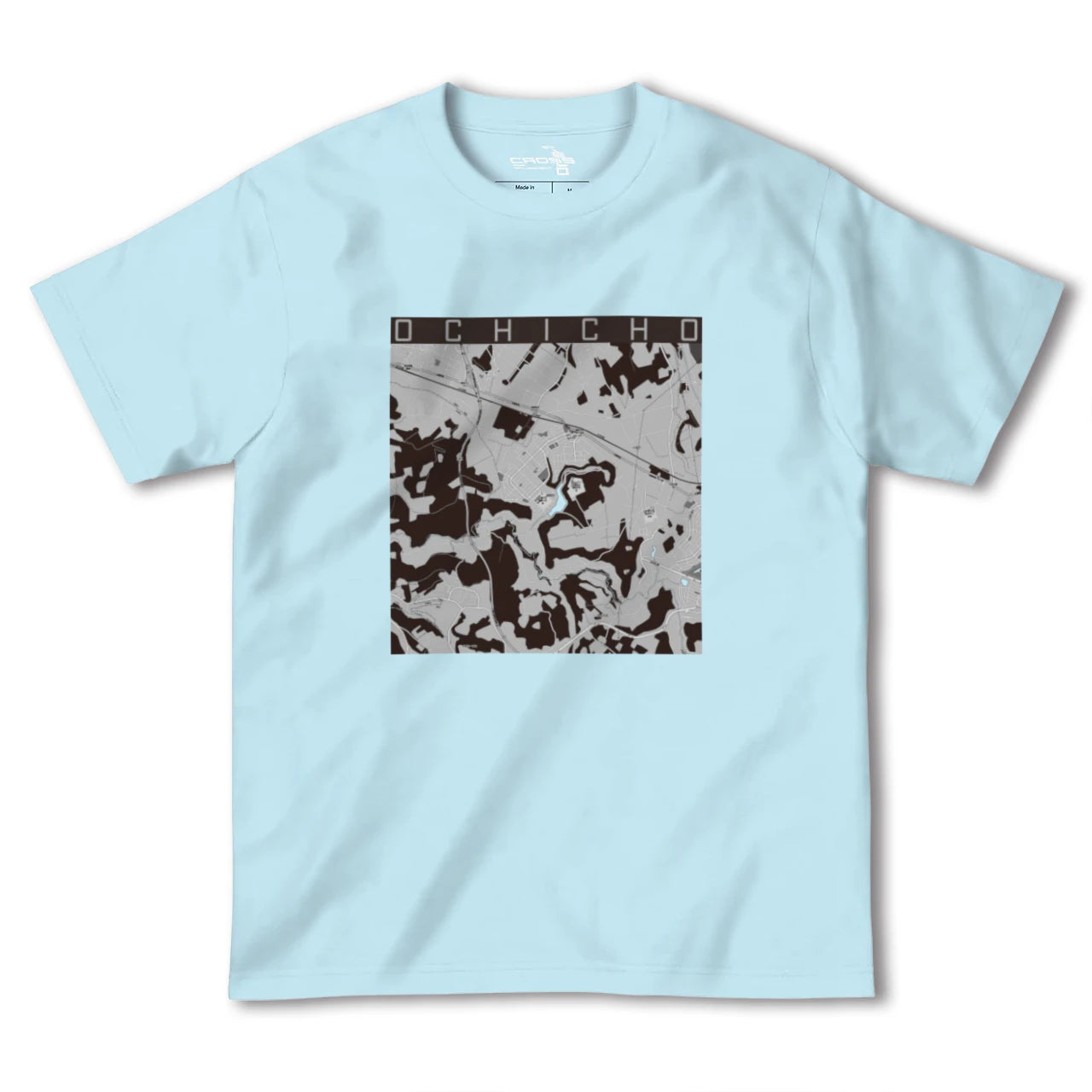 【越智町(千葉県)】地図柄ヘビーウェイトTシャツ