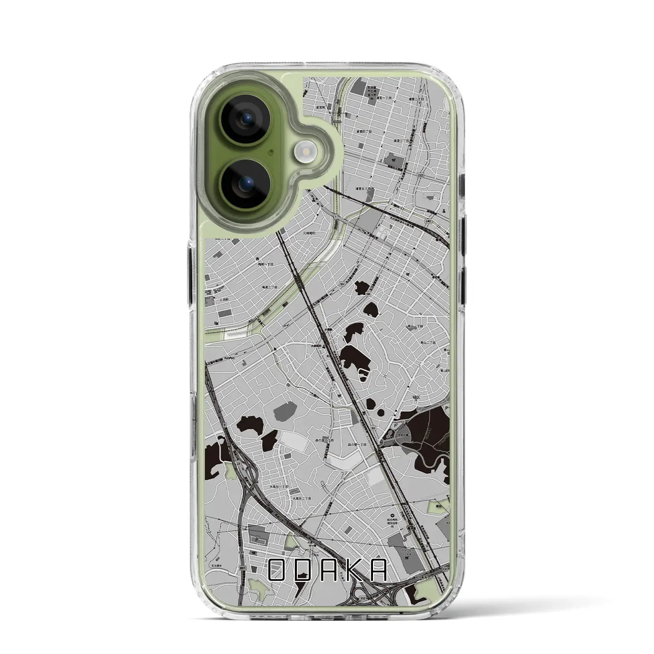 【大高(愛知県)】地図柄iPhoneケース(MagSafeタイプ)