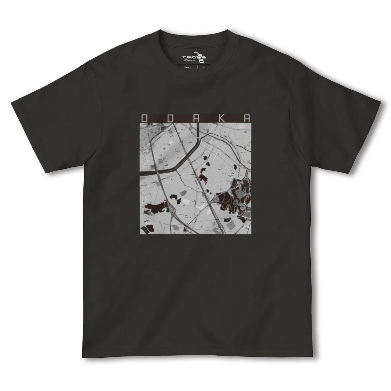 【大高(愛知県)】地図柄ヘビーウェイトTシャツ