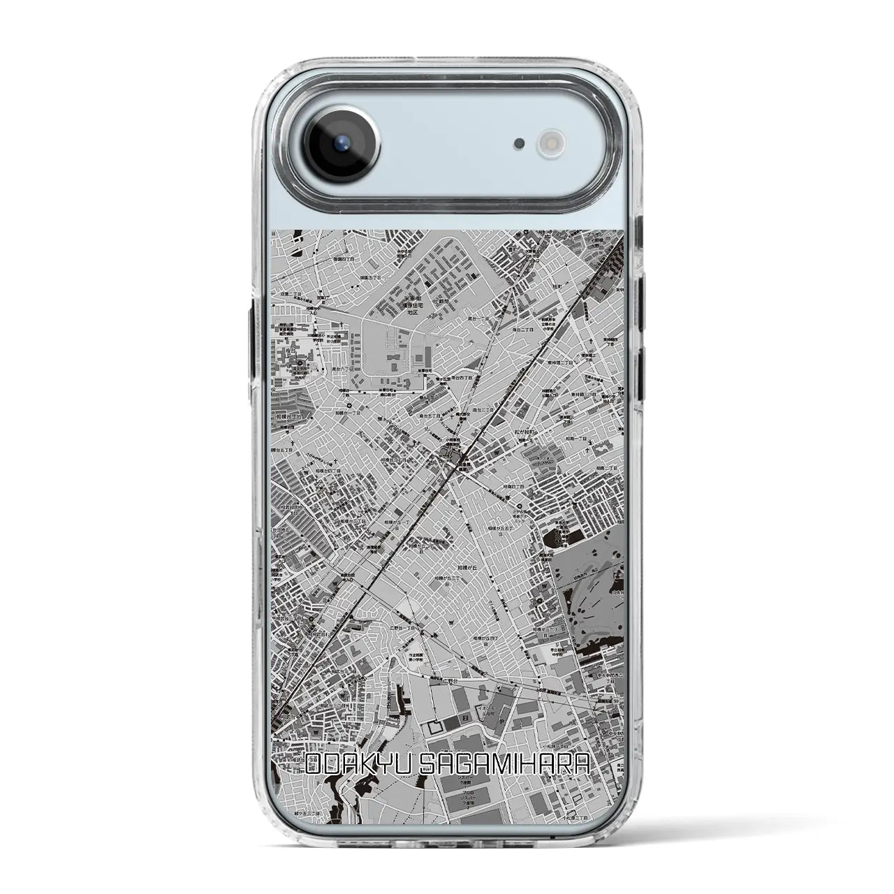 【小田急相模原(神奈川県)】地図柄iPhoneケース(MagSafeタイプ)