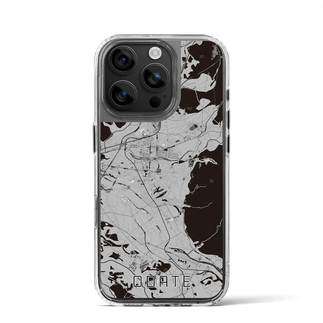 【大館(秋田県)】地図柄iPhoneケース(MagSafeタイプ)