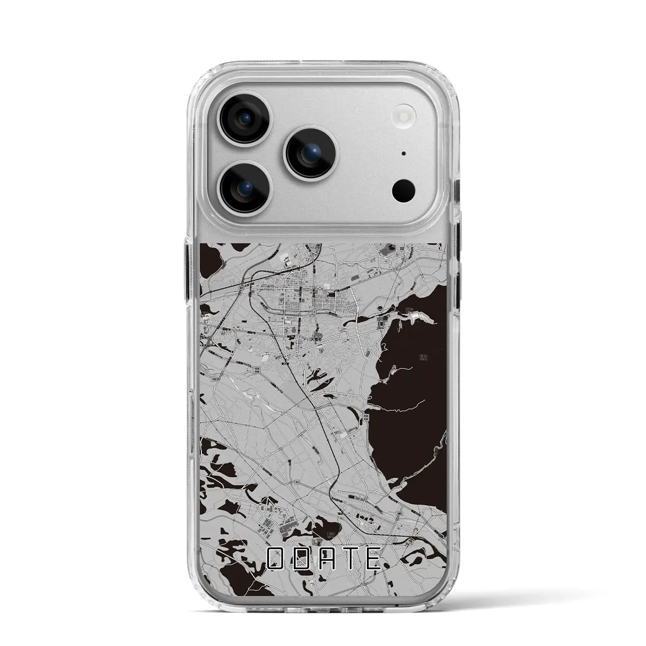 【大館(秋田県)】地図柄iPhoneケース(MagSafeタイプ)