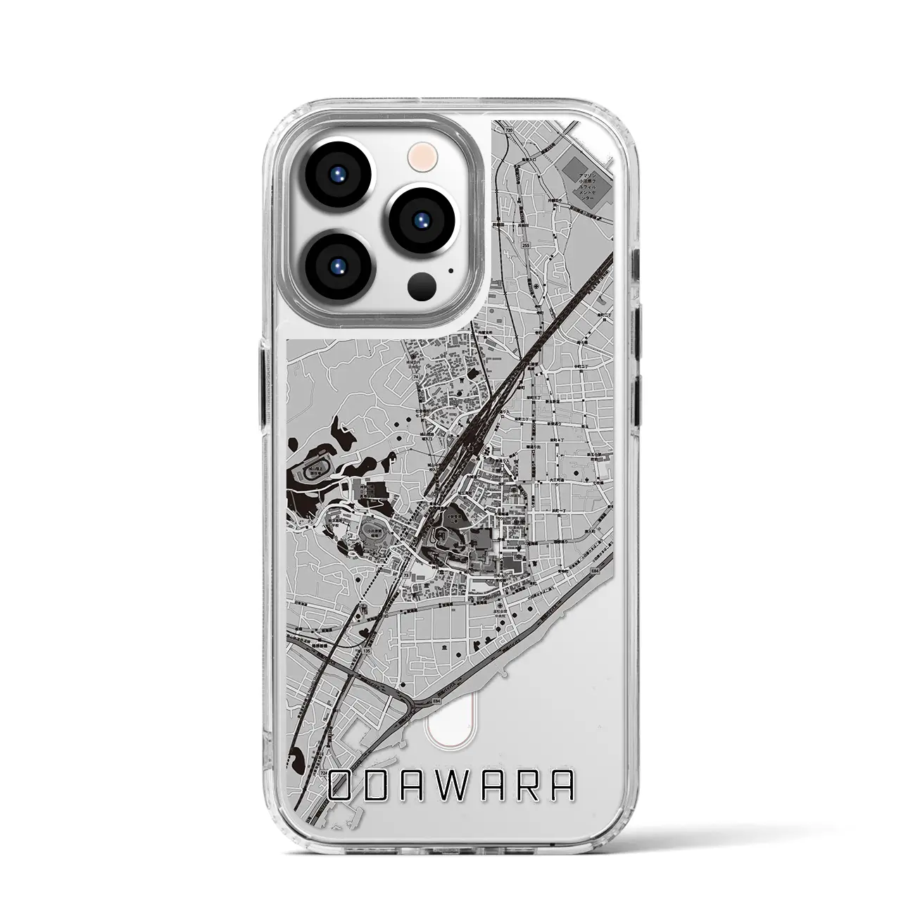 【小田原(神奈川県)】地図柄iPhoneケース(MagSafeタイプ)