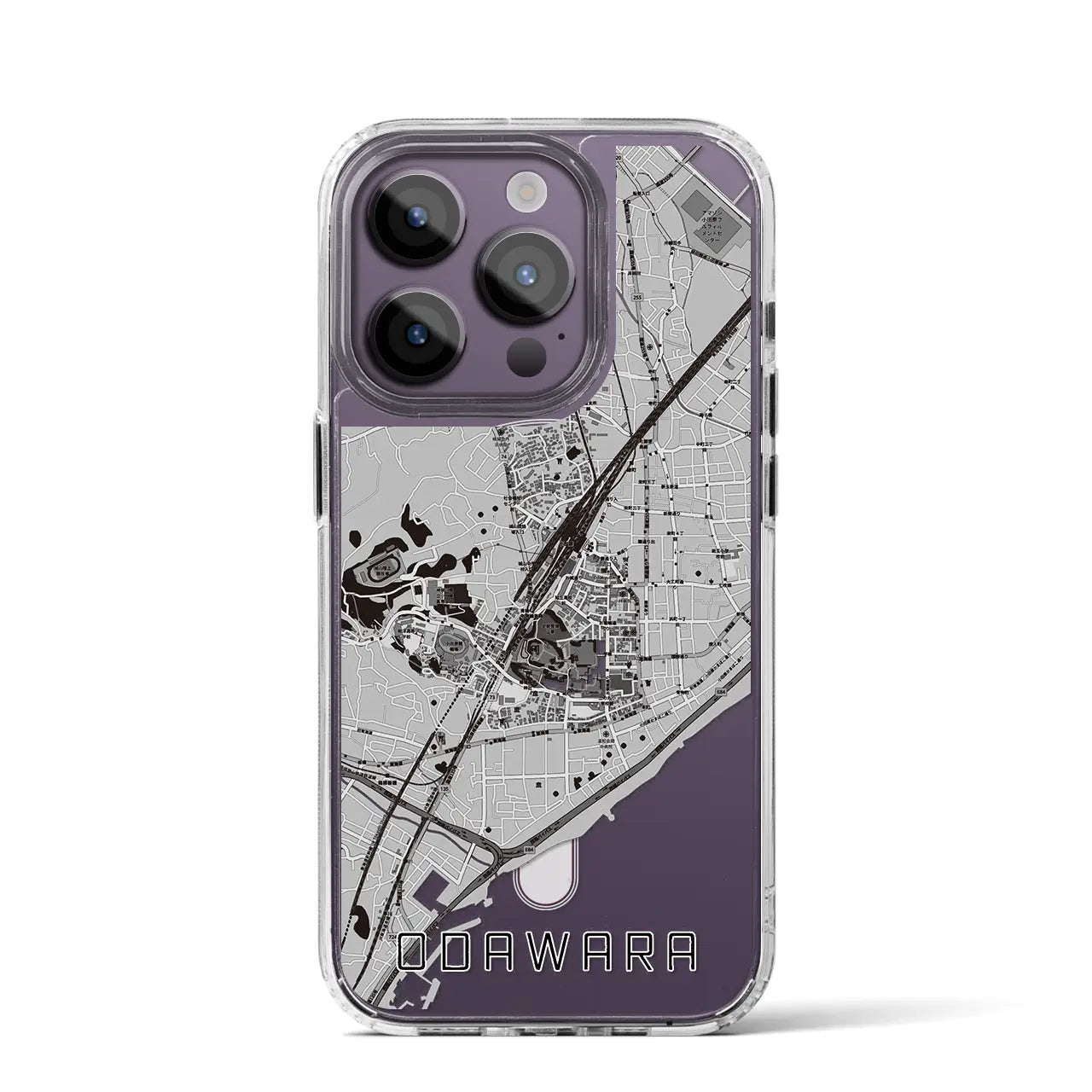 【小田原(神奈川県)】地図柄iPhoneケース(MagSafeタイプ)