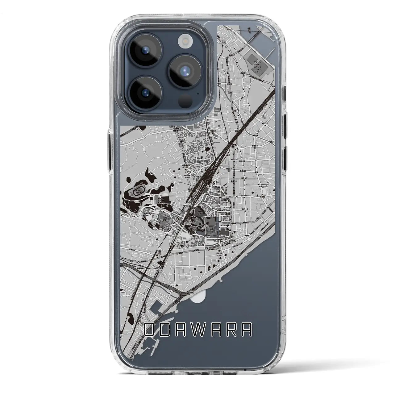 【小田原(神奈川県)】地図柄iPhoneケース(MagSafeタイプ)