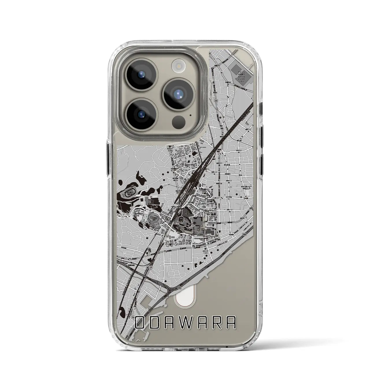 【小田原(神奈川県)】地図柄iPhoneケース(MagSafeタイプ)