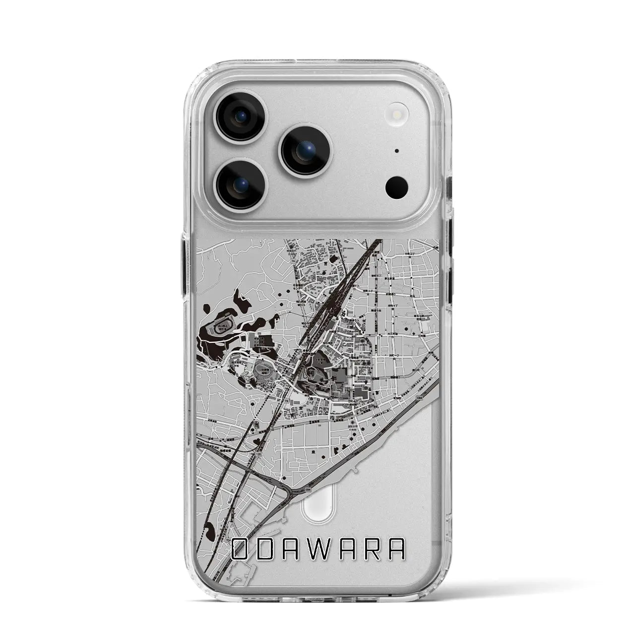 【小田原(神奈川県)】地図柄iPhoneケース(MagSafeタイプ)