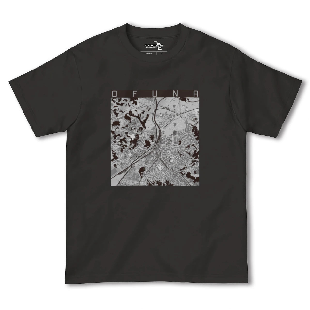 【大船(神奈川県)】地図柄ヘビーウェイトTシャツ