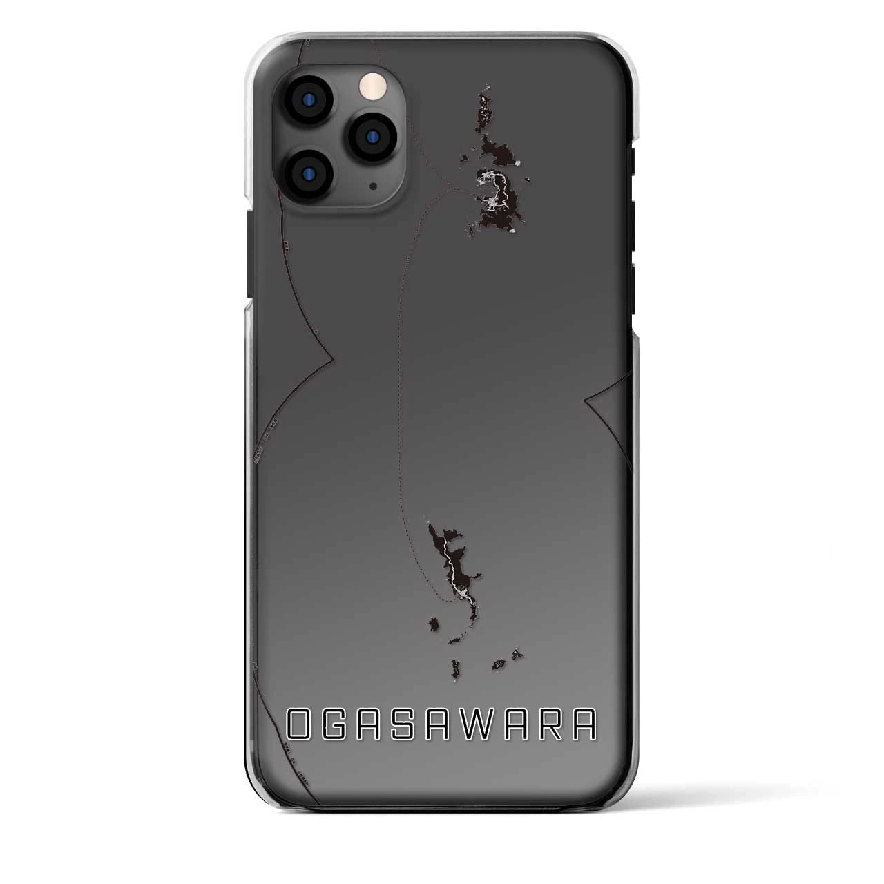 【小笠原(東京都)】地図柄iPhoneケース(クリアタイプ)
