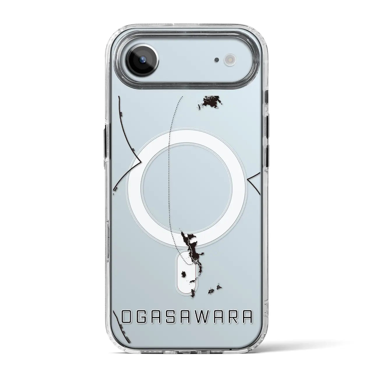 【小笠原(東京都)】地図柄iPhoneケース(MagSafeタイプ)