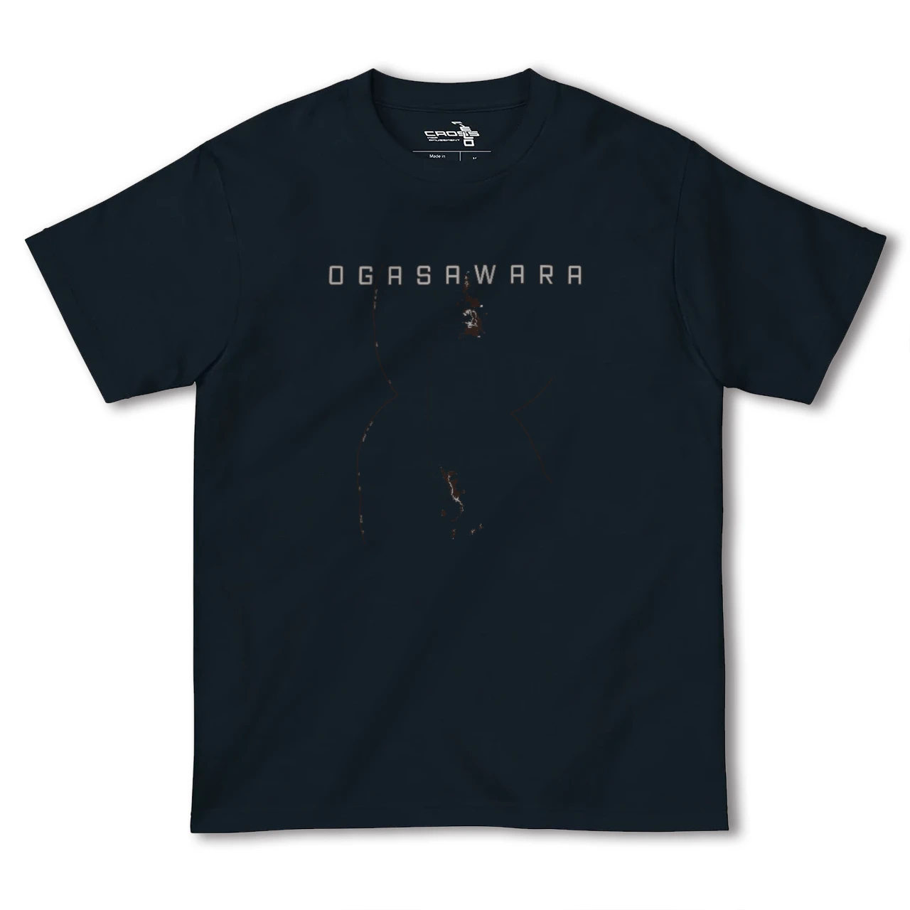 【小笠原(東京都)】地図柄ヘビーウェイトTシャツ