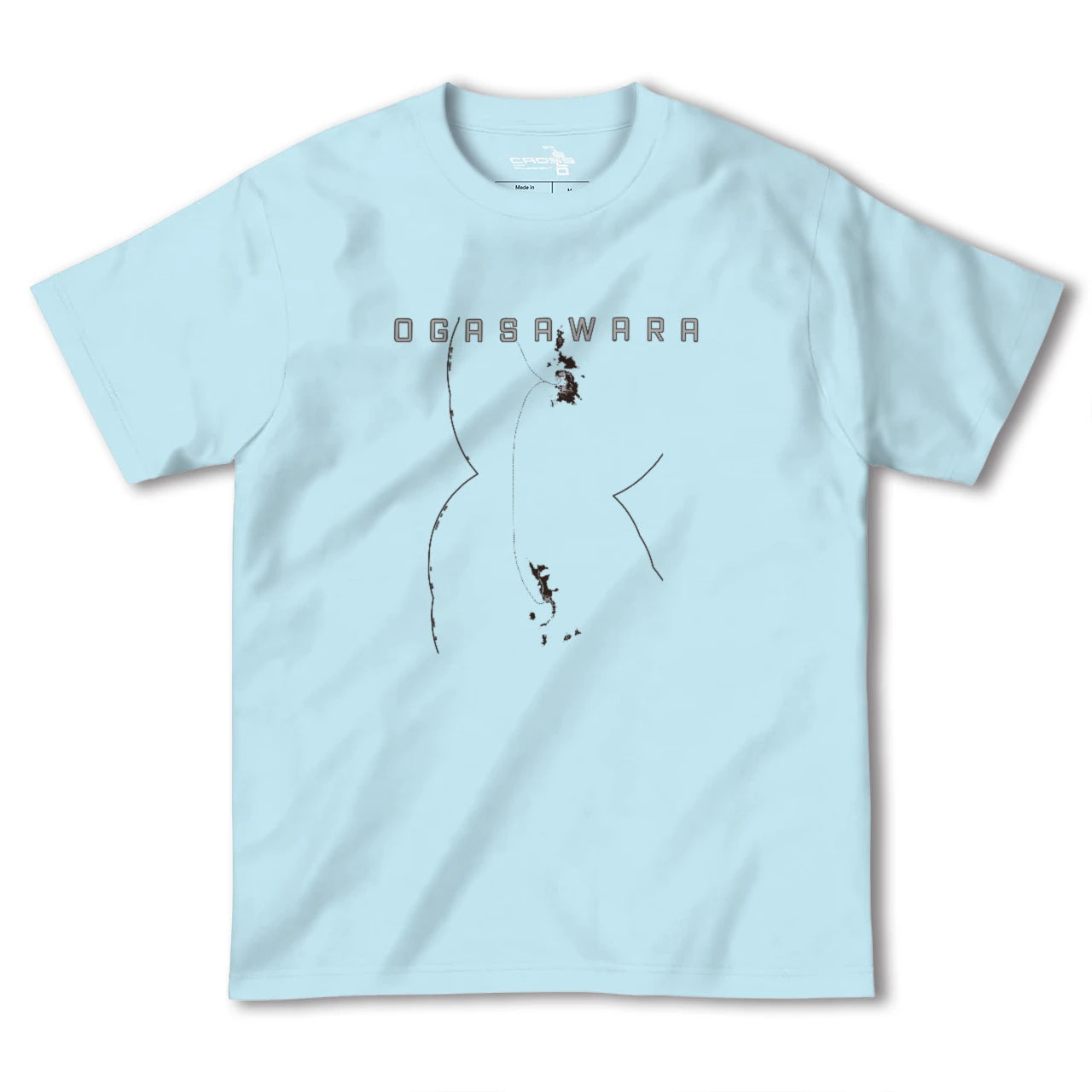 【小笠原(東京都)】地図柄ヘビーウェイトTシャツ
