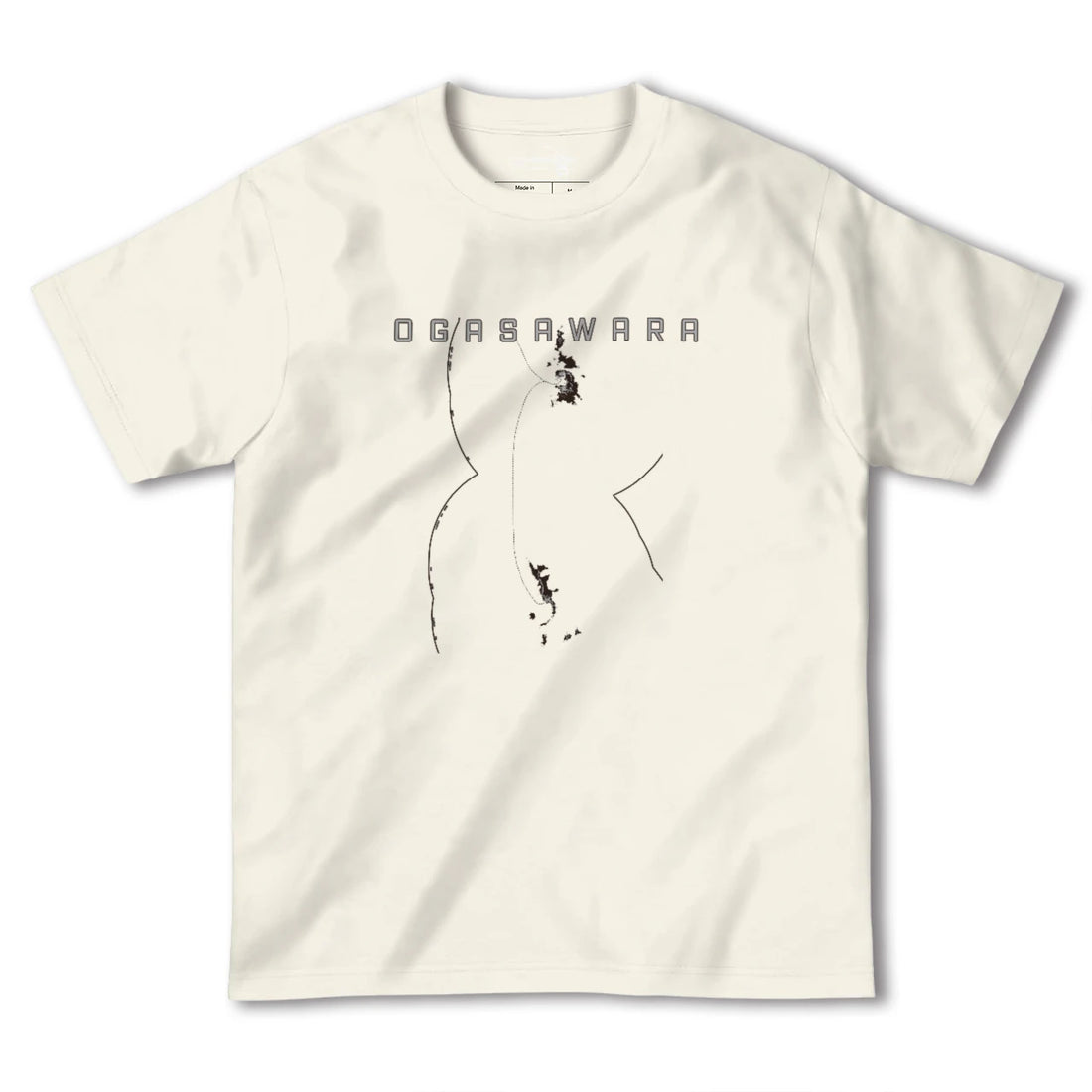 【小笠原(東京都)】地図柄ヘビーウェイトTシャツ