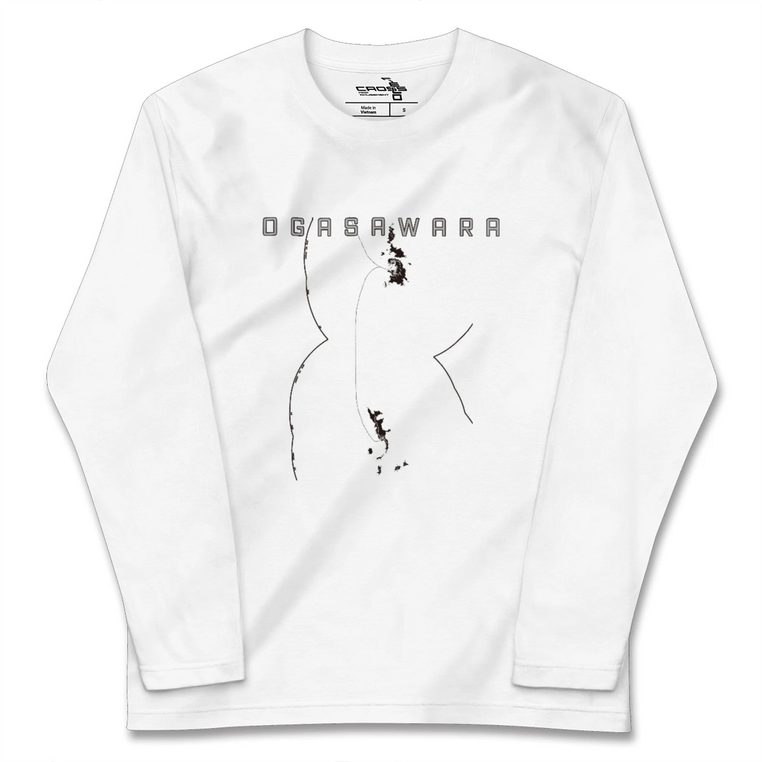 【小笠原(東京都)】地図柄ロングスリーブTシャツ