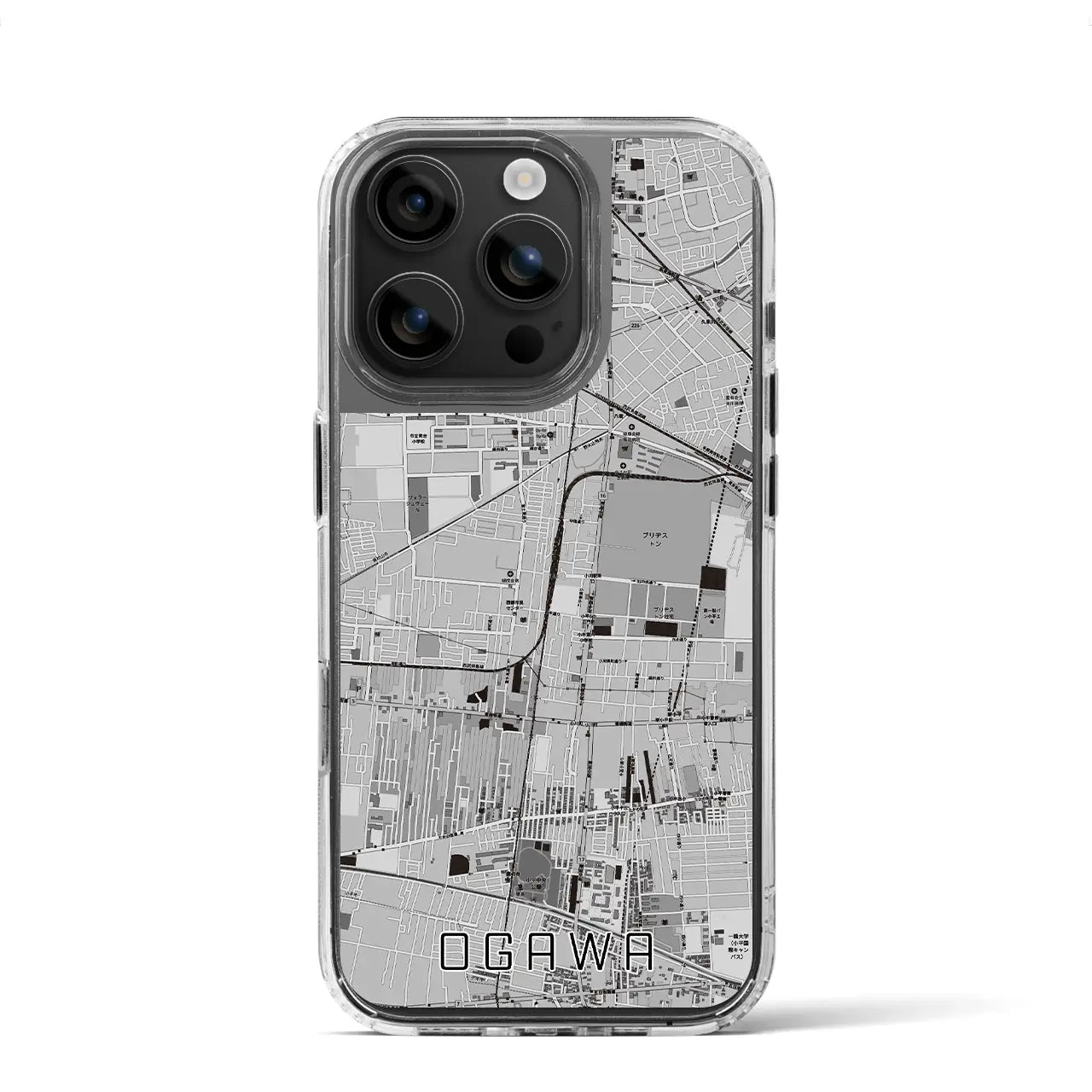 【小川(東京都)】地図柄iPhoneケース(MagSafeタイプ)