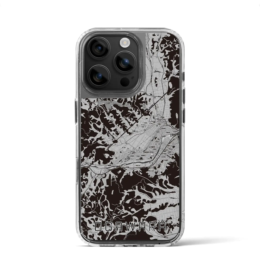 【大河原(宮城県)】地図柄iPhoneケース(MagSafeタイプ)