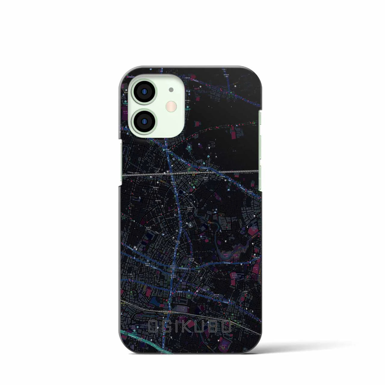 【荻窪(東京都)】地図柄iPhoneケース(バックカバータイプ)