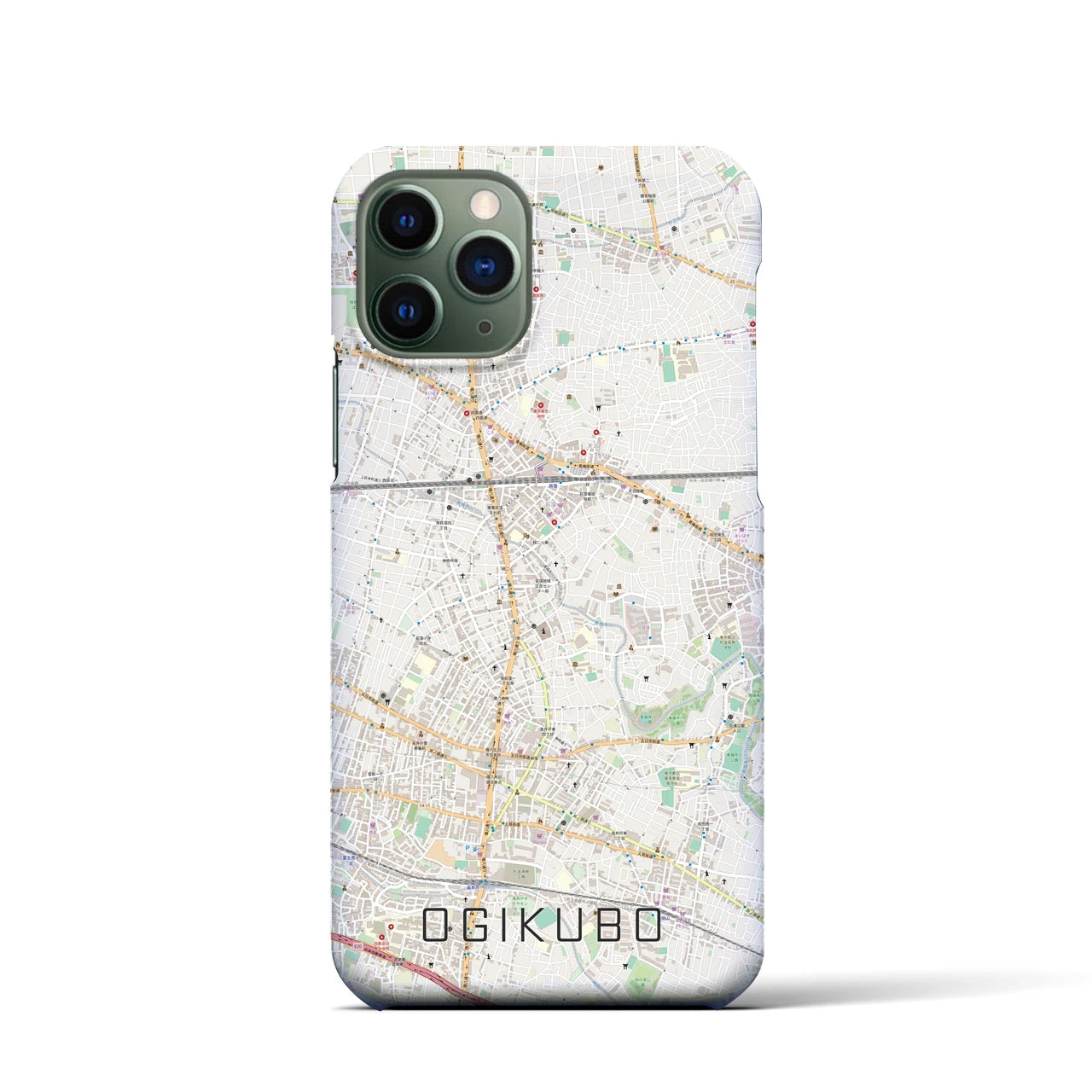 【荻窪(東京都)】地図柄iPhoneケース(バックカバータイプ)