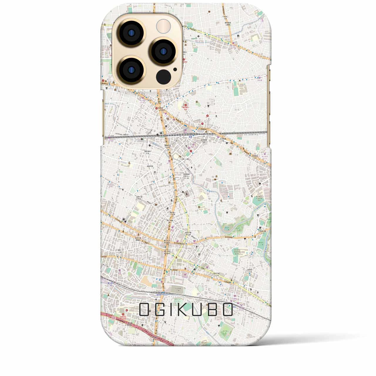 【荻窪(東京都)】地図柄iPhoneケース(バックカバータイプ)