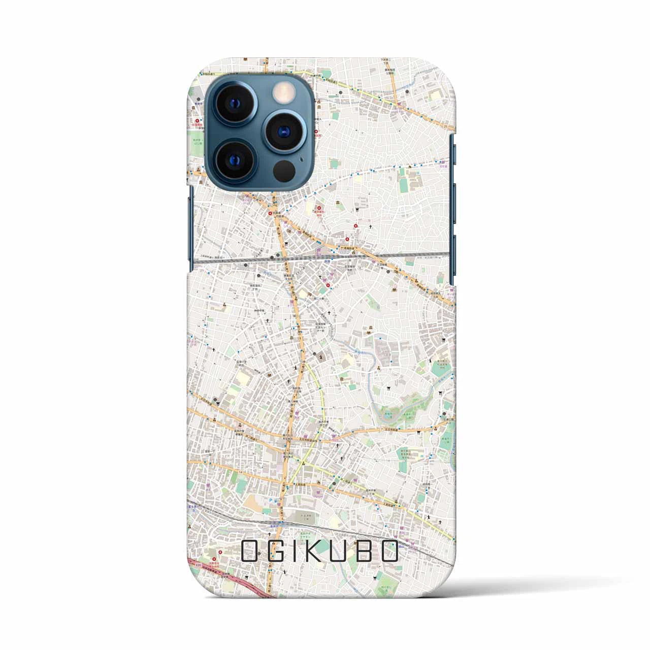 【荻窪(東京都)】地図柄iPhoneケース(バックカバータイプ)
