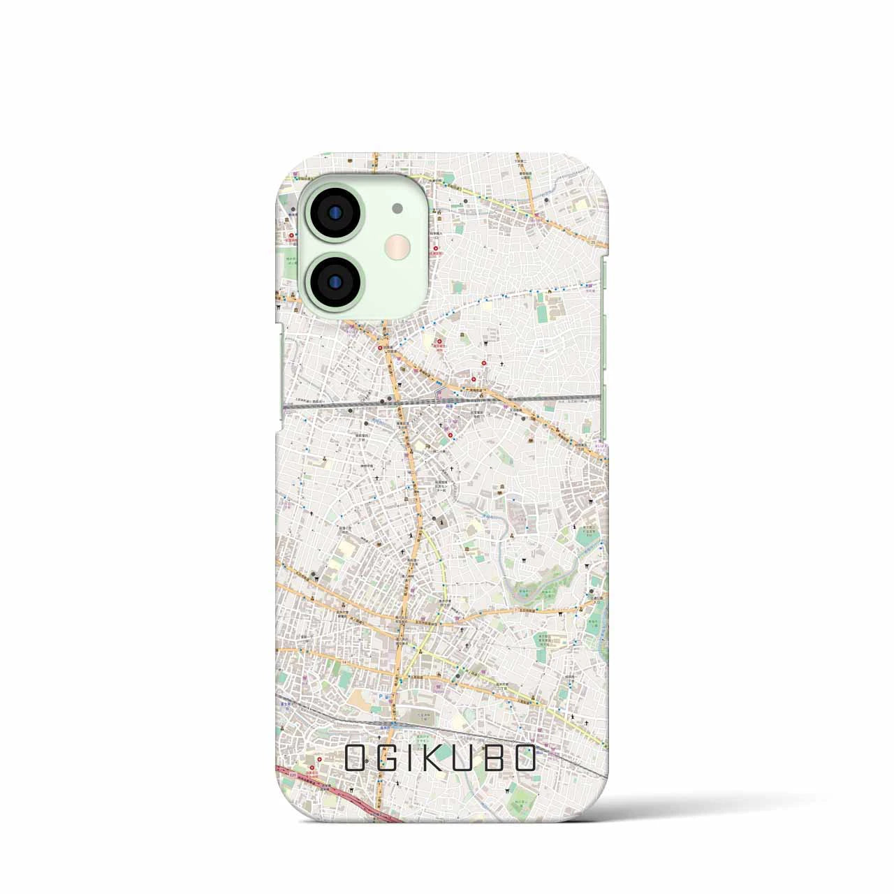 【荻窪(東京都)】地図柄iPhoneケース(バックカバータイプ)