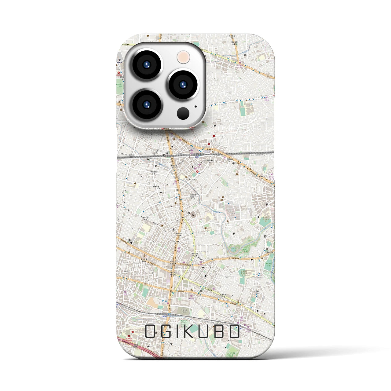 【荻窪(東京都)】地図柄iPhoneケース(バックカバータイプ)