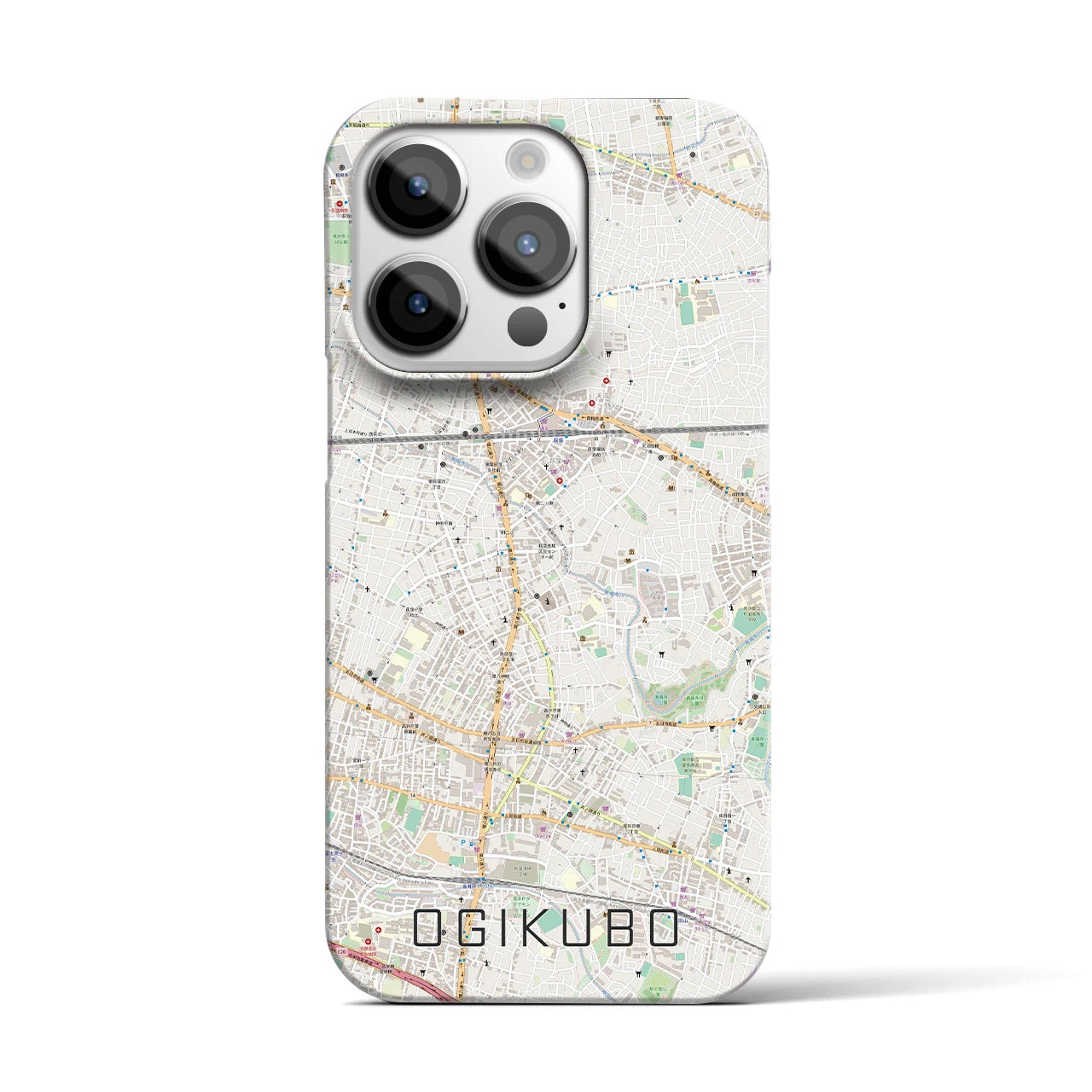 【荻窪(東京都)】地図柄iPhoneケース(バックカバータイプ)