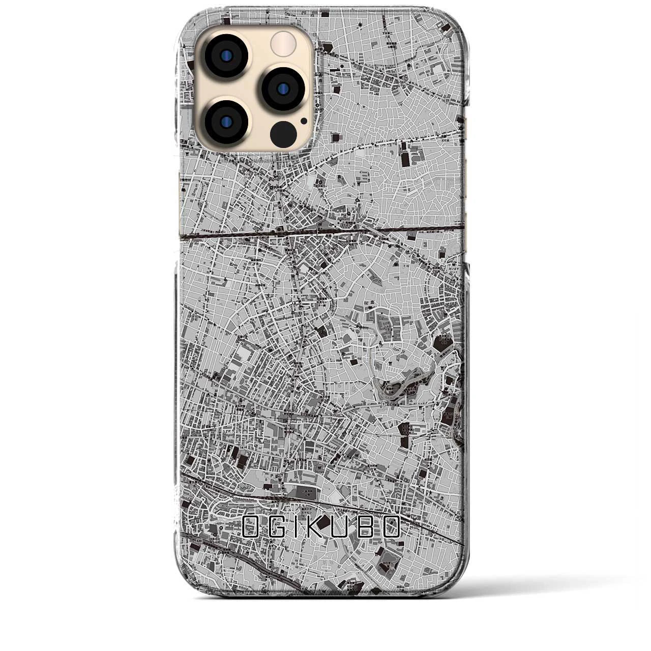 【荻窪(東京都)】地図柄iPhoneケース(クリアタイプ)