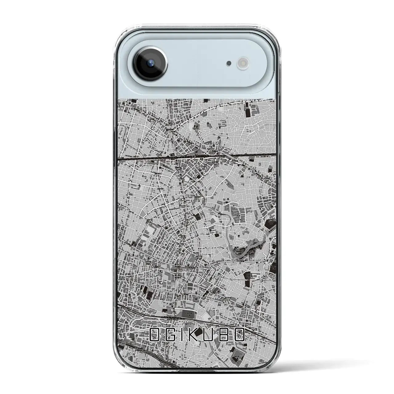 【荻窪(東京都)】地図柄iPhoneケース(クリアタイプ)