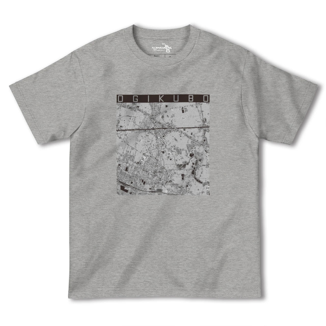【荻窪(東京都)】地図柄ヘビーウェイトTシャツ